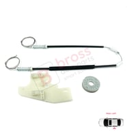 Peugeot 407 6E 6D 2004-2011 4/5 Kapı 9644893780 İçin Elektrikli Arka Sol Cam Kriko Tamir Seti