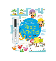 Wipe-Clean Pirate Activities Usborne Publishing
