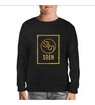 Soen Logo 2 Siyah Çocuk Sweatshirt