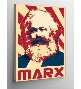 Kanvas Tablo Karl Marx
