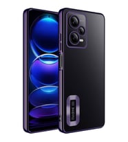 Xiaomi Redmi Note 12 5G Uyumlu Kılıf Kamera Korumalı Logo Gösteren Zore Omega Kapak