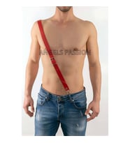 Çapraz Erkek Göğüz Omuz Harness (Siyah)