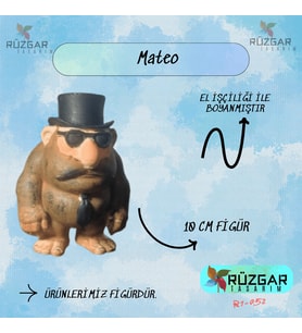 Mateo Tung Tung Sahur Karakteri 10 Cm Figür