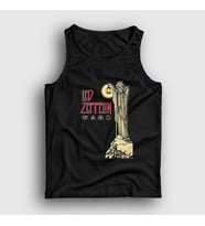 Presmono Unisex Siyah Stairway Led Zeppelin Atlet 96700tt