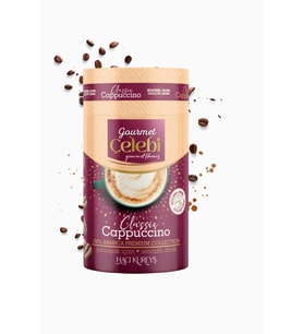 Gourmet Çelebi Cappuccino 250gr  - Yumuşak İçim 7 Mükemmel Karışım