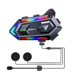 Y20 Max Kablosuz Motosiklet Kask Intercom