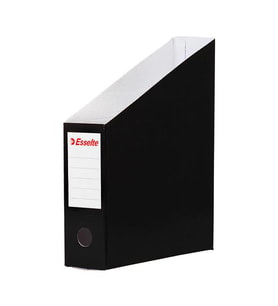 Esselte Kutu Klasör Karton Magazinlik 7.2 x 31.5 x 25 CM Siyah (6 Lı Paket)