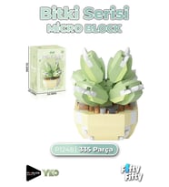 Panlos Micro Block Serisi 1248 Çiçek Buketi 335 Parça Oyuncak Yapım Seti FFP-1248