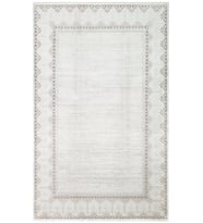 Bespoky Eberndorf Mavi Patchwork Pamuklu El Dokuması Alan Halısı