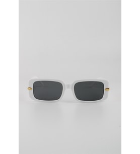 By Marine Beyaz UV400 Filtre Kadın Güneş Gözlüğü G24FT8R02