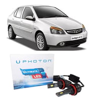 Tata Indigo Led Xenon Uzun+Kısa Far Ampulü H4 Ultimate 9500 Lumens Yeni Seri Beyaz