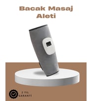 Kablosuz Titreşimli Baldır Masaj Aleti – Isıtmalı, 3 Basınç Ayarlı, Şarjlı Taşınabilir