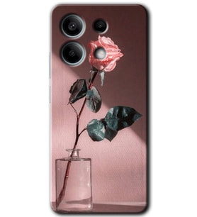 Xiaomi Redmi Note 13 Pro 5G Kılıf HD Desen Baskılı Kılıf - Retro Gül