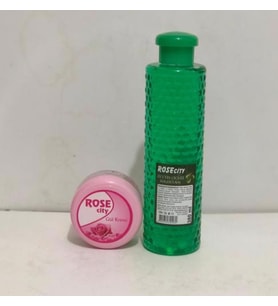 Rose City Zeytin Çiçeği Kolonyası 380 ml Alana Rose City Gül Kremi 85 ml Hediye