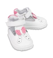 Civil Baby Kız Bebek İlk Adım Ayakkabısı 19-21 Beyaz (Beyaz)