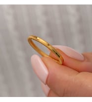 Gümüş Gold Ajda Kadın Yüzük