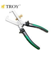 TROY 21014 Ayarlı Kablo Sıyırma Pensesi (160mm) (Çok Renkli)
