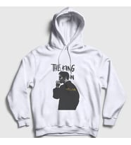 Presmono Unisex Beyaz The King Dizi True Detective Kapüşonlu Sweatshirt 477867tt