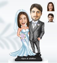 Kişiye Özel Sevgili Model  Ahşap Biblo-15