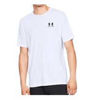 UA SPORTSTYLE LEFT CHEST ERKEK T-SHIRT 1326799-100 (Beyaz)