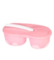 Wee Baby 2 Hazneli Mama Kabı Seti - Pembe
