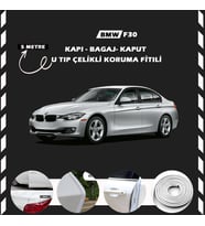 Bmw F30 Oto Araç Kapı Koruma Fitili 5metre Parlak Beyaz Renk