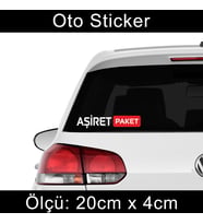 aşiret paket espirili etiket sticker - 2 adet çıkartma araba motosiklet kask atv tablet pc buzdolabı otomobil bilgisayar uyumlu