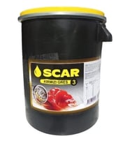 Oscar Suya Dayanıklı Çok amaçlı Kırmızı Gres 14 Kg