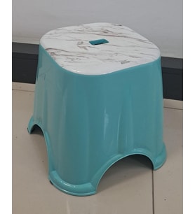 GÖKMEN PLASTİK BANYO TABURESİ DESENLİ  29 cm ( 1 ADET FİYATIDIR )
