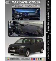 Fiat DOBLO (2023+) Torpido Örtüsü Ön Göğüs Torpido Koruma Çatlamayı Engeller Tam Uyum Hızlı Montaj