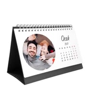 12 Fotoğraflı Kişiye Özel 2026 Masa Takvimi