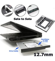 DVD Yuvasına Takılan SSD HDD Kutusu 12.7mm HDD Caddy Kızak