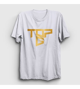 Presmono Unisex Beyaz Logo Topg Andrew Tate T-Shirt 448687tt (Beyaz)