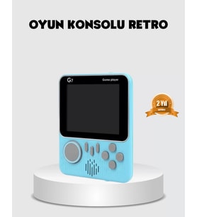 Taşınabilir Oyun Konsolu – 3.5 İnç Lcd, 666 Klasik Oyun, Tv Destekli