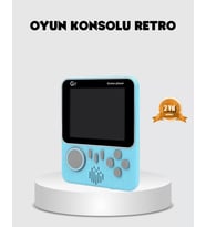 Taşınabilir Oyun Konsolu – 3.5 İnç Lcd, 666 Klasik Oyun, Tv Destekli