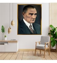 ÇERÇEVELİ ATATÜRK TABLO S435