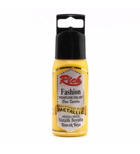 Rich Boyutlu Boncuk Boya 60 ml. 938 METALİK SARI 