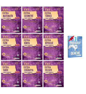 TYT Extra Tüm Dersler Soru Bankası FULL Set