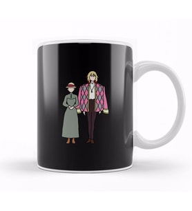 Howls Moving Castle 01 Kupa Bardak Porselen