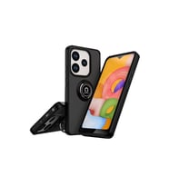 Xiaomi Redmi Note 14 4g Montreal Yüzüklü Silikon Kapak - Siyah