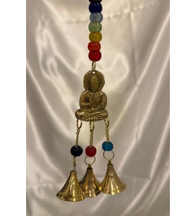 Rüzgar çanı deprem zili çanı kapı zili Pirinç Buda Budha