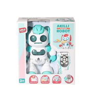 21 cm Uzaktan Kumandalı Disk Atan Pilli Robot 5138