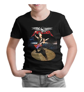 Metallica - James Siyah Çocuk Tshirt