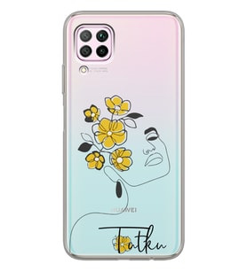 Huawei Headflow Tasarımlı Şeffaf Telefon Kılıfı
