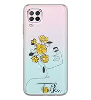 Huawei Headflow Tasarımlı Şeffaf Telefon Kılıfı