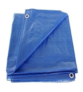 5X6 Pvc Çadır Branda Tente Kar Su Gecirmez (Mavi)