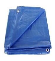 5X6 Pvc Çadır Branda Tente Kar Su Gecirmez (Mavi)