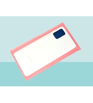 Samsung Galaxy A71 A715 Uyumlu Arka Kapak Batarya Kapağı - BEYAZ