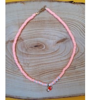 Pembe Balık Boncuk Fimo Kolye Renkli Kadın Kolye PYTKFIMOKLYE0104