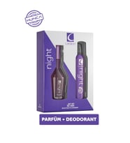 Caldion Night Erkek Parfüm Seti ( Parfüm Edt 100 ml Deodorant 150 ml )